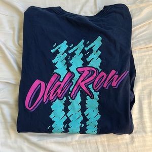 Old Row Navy T-shirt
